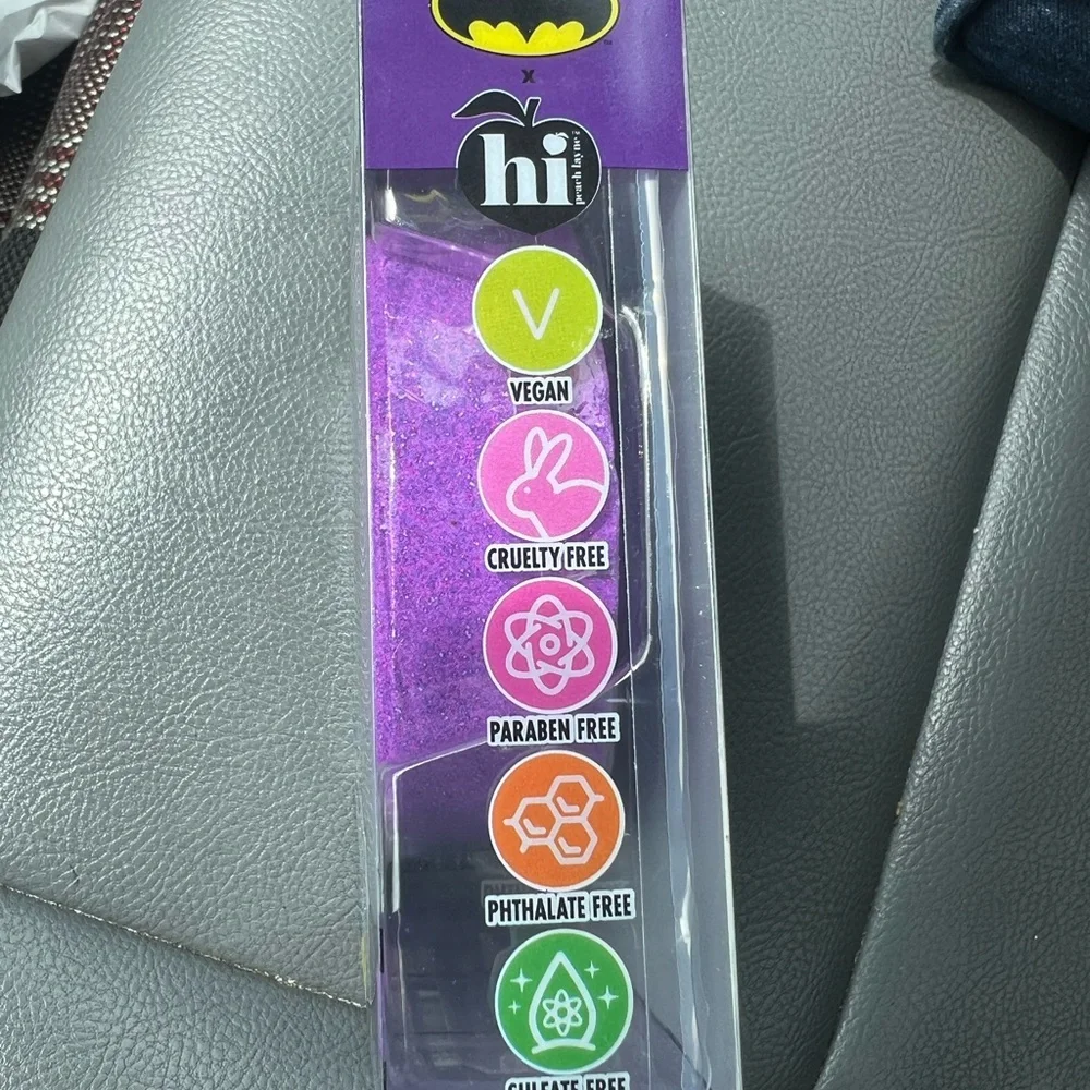 NWT Hi Peach Lane Hand Painted Batman Bath Bomb